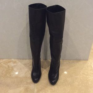 Stuart Weitzman wedge knee high boots!
